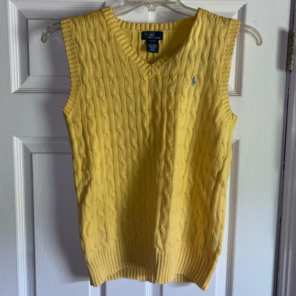 Polo by Ralph Lauren sleeveless sweater top